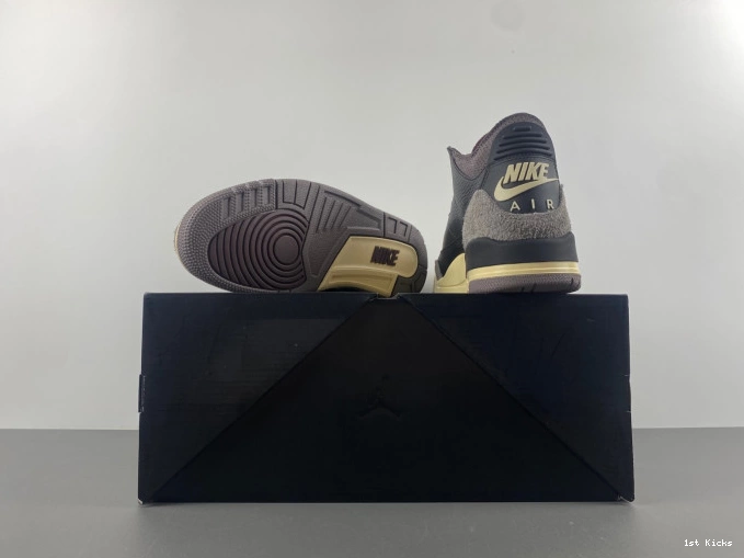 Black Jordan A x Air 3 Ma Maniere FZ4811-001 0825